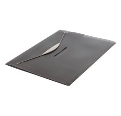 Cartellina con elastico Swing - PPL - 23,5x34,5 cm - trasparente grigio - Fellowes
