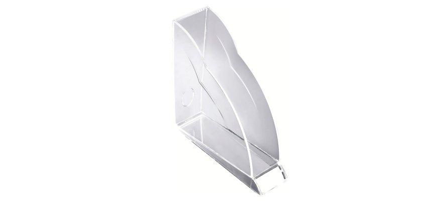 Portariviste Nimbus - 24,8 x 25,2 cm - cristallo trasparente - Rexel