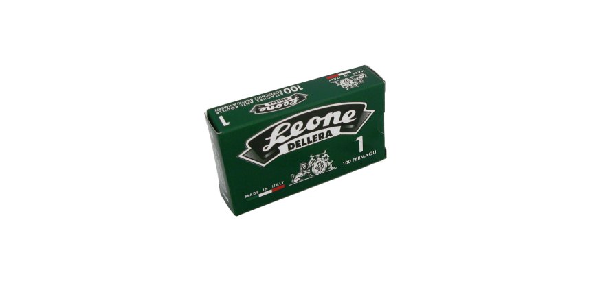 Fermagli zincati - n. 1 - 2 cm - Leone - conf. 100 pezzi