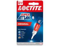 Colla Super Attak Original - 4 gr - trasparente - Loctite