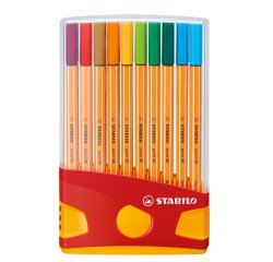 Fineliner Point 88 Color Parade - colori assortiti - Stabilo - astuccio 20 pezzi