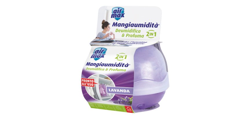 Kit Mangiaumidità 2 in 1 Deo Lavanda - 40 gr - Air Max