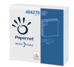 Tovagliolo - carta - 38 x 38 cm - 2 veli - bianco - Papernet - conf. 50 pezzi