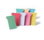 Schede a T indice 2 bianche per Professional Planner - Nobo - conf. 100 pezzi