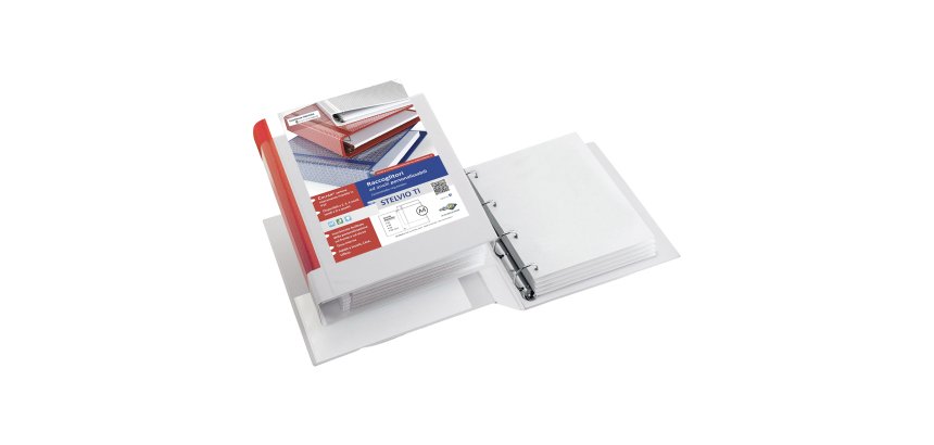 SEI Rota Stelvio TI ring binder A4 Red