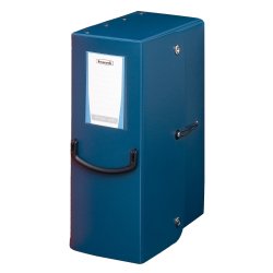 Scatola archivio Pick Up - dorso 12 cm - 35x25 cm - blu - Fellowes