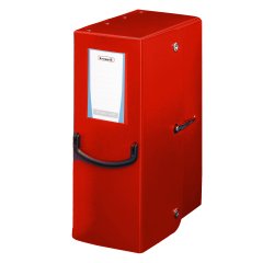 Scatola archivio Pick Up - dorso 12 cm - 35 x 25 cm - rosso - Fellowes