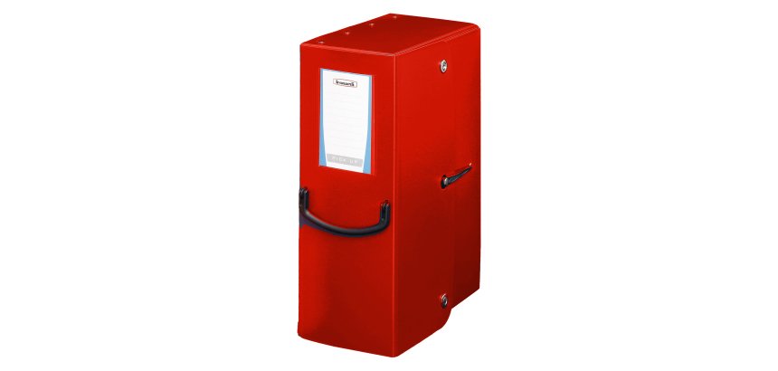 Scatola archivio Pick Up - dorso 12 cm - 35 x 25 cm - rosso - Fellowes