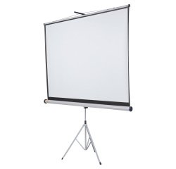 Schermo di proiezione su treppiede - formato 4:3 - 150 x 114 cm - Nobo