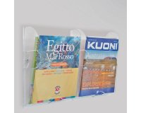 Portariviste da parete Ice - tasca A4 - Tecnostyl - set 2 pezzi