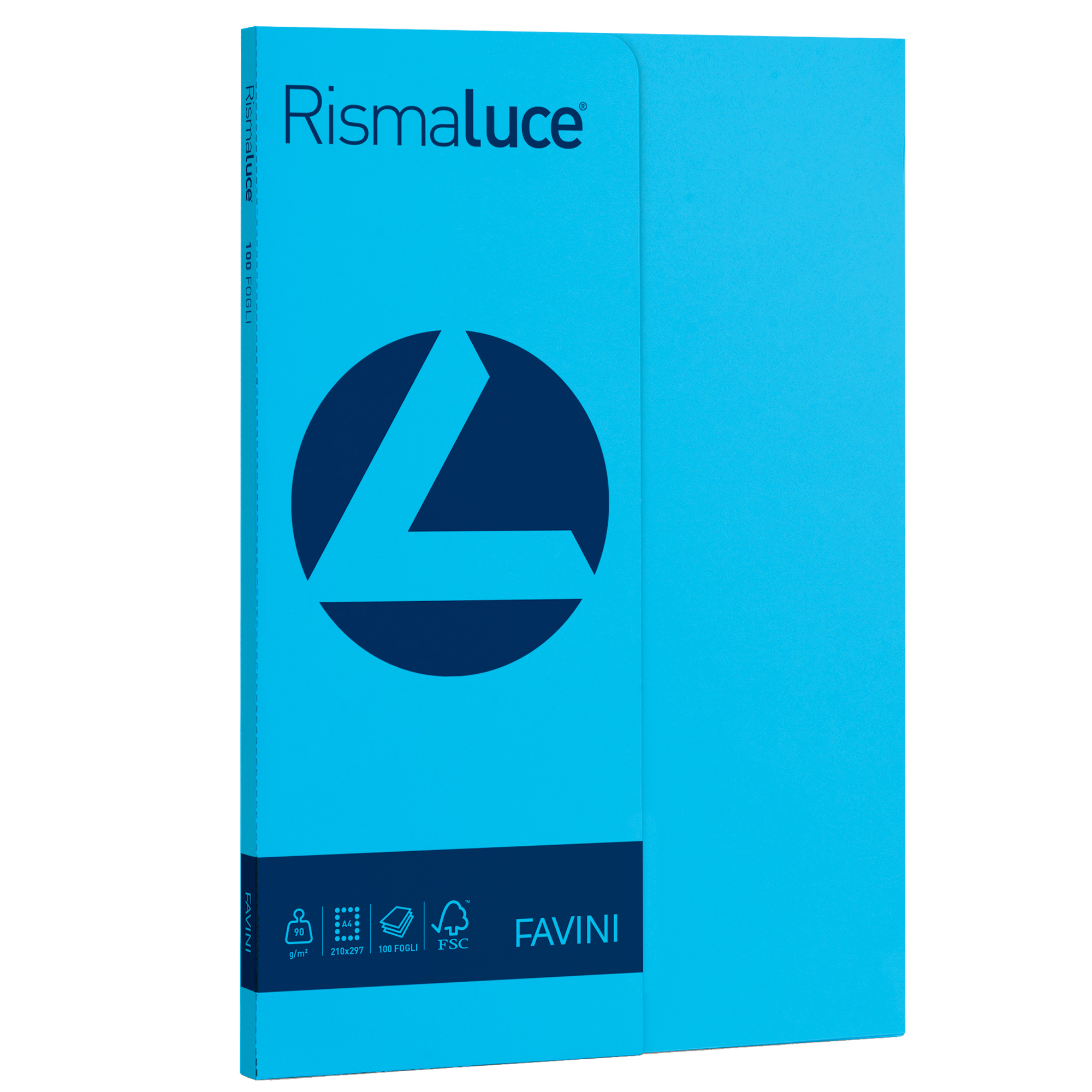 Rismaluce - carta 90 g - A4 - scarlatto - risma da 300 fogli