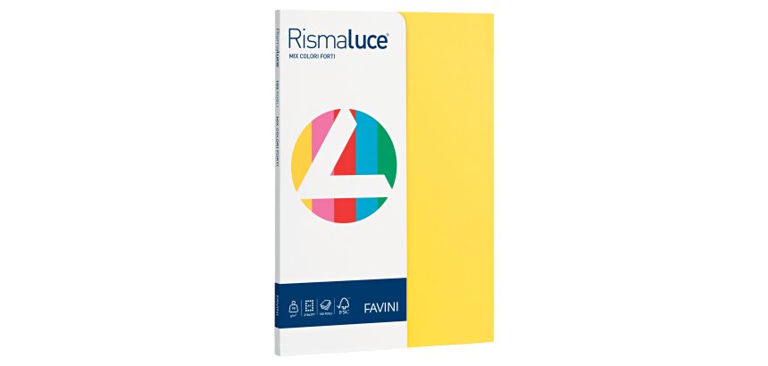 Favini Rismaluce Mix printing paper A4 (210x297 mm) 100 sheets Multicolour