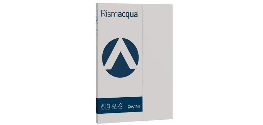 Favini Rismacqua printing paper A4 (210x297 mm) 100 sheets Grey