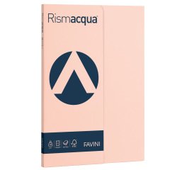 Carta Rismacqua Small - A4 - 200 gr - salmone 05 - Favini - conf. 50 fogli