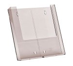 Portadepliant da parete - tasca A4 - trasparente - Studio T