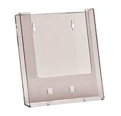 Portadepliant da parete - tasca A5 - trasparente - Studio T