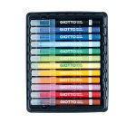 Pennarelli Decor Textile - per tessuto - Giotto - astuccio 12 pennarelli