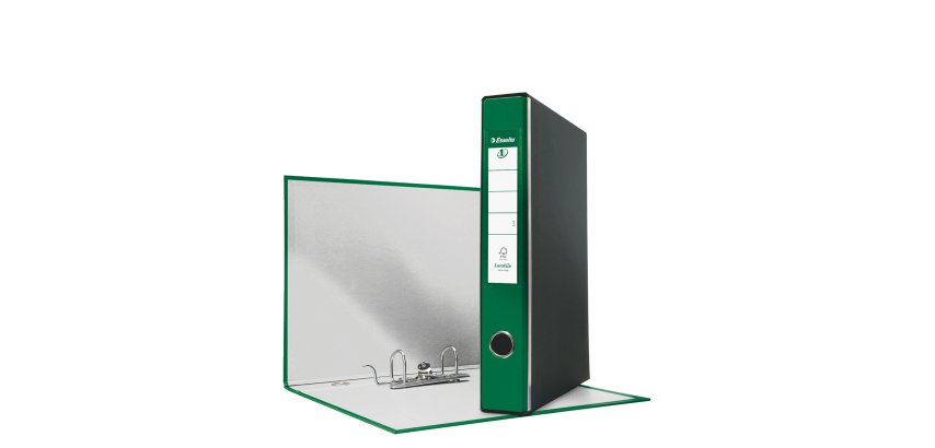Registratore Eurofile G52 - dorso 5 cm - commerciale 23 x 30 cm - verde - Esselte