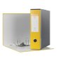 Registratore Eurofile G53 - dorso 8 cm - commerciale 23x30 cm - giallo - Esselte