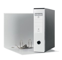 Registratore Eurofile G53 - dorso 8 cm - commerciale 23 x 30 cm - bianco - Esselte