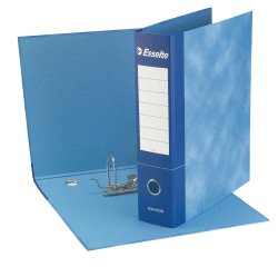 Registratore Essentials G73 - dorso 8 cm - commerciale 23 x 30 cm - blu - Esselte