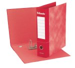 Registratore Essentials G73 - dorso 8 cm - commerciale 23 x 30 cm - rosso - Esselte
