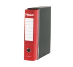 Registratore Essentials G73 - dorso 8 cm - commerciale 23 x 30 cm - rosso - Esselte