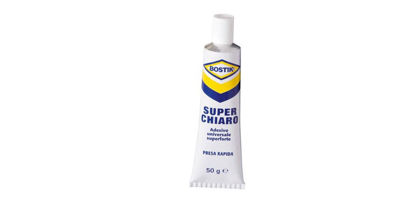 Adesivo Superchiaro - universale - 50 gr - trasparente - Bostik