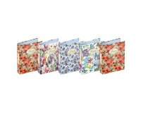Raccoglitore Nature Flowers - A4 - 27x32cm - 4 anelli - dorso 4 cm - Pigna