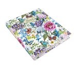 Raccoglitore Nature Flowers - A4 - cm 4 anelli da 30mm - dorso 4 cm - Pigna