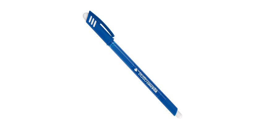 Penna a sfera cancellabile Cancellik - punta 1,0mm - blu - Tratto