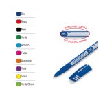 Penna a sfera cancellabile Cancellik - punta 1,0mm - verde - Tratto