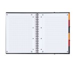 Blocco spiralato Organiser Book - 5mm con margine - 240 x 297mm - 80gr - 80 fogli - Oxford