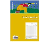 Registro prima nota Iva corrispettivi - 25/25 fogli autoricalcanti - 29,7 x 23cm - Edipro