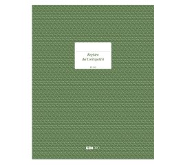 Registro Iva corrispettivi - 31 x 24,5cm - 15pg - numerate - Edipro