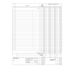 Registro Iva corrispettivi - 31 x 24,5cm - 15pg - numerate - Edipro