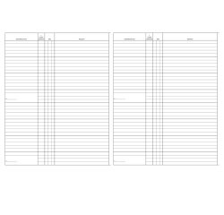 Registro libro soci SPA/SRL - 31 x 24,5 - 47pg - numerate - Edipro