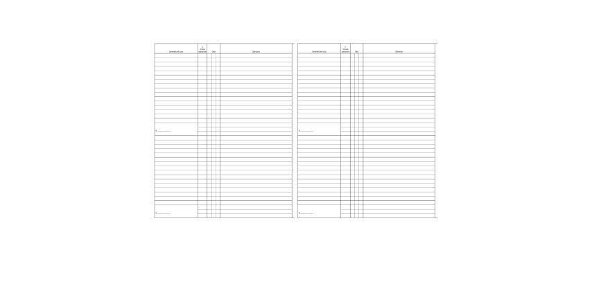 Registro libro soci SPA/SRL - 31 x 24,5 - 47pg - numerate - Edipro