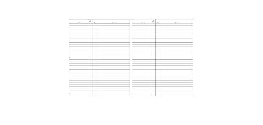Registro libro soci SPA/SRL - 31 x 24,5 - 47pg - numerate - Edipro