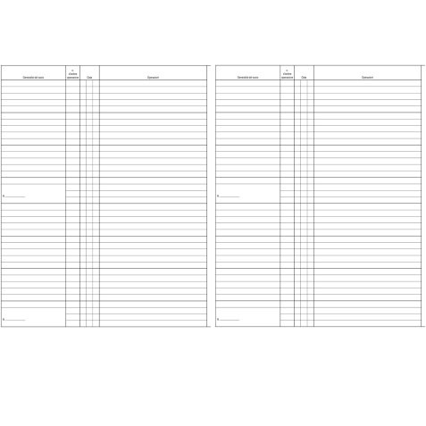 Registro libro soci SPA/SRL - 31 x 24,5 - 47pg - numerate - Edipro