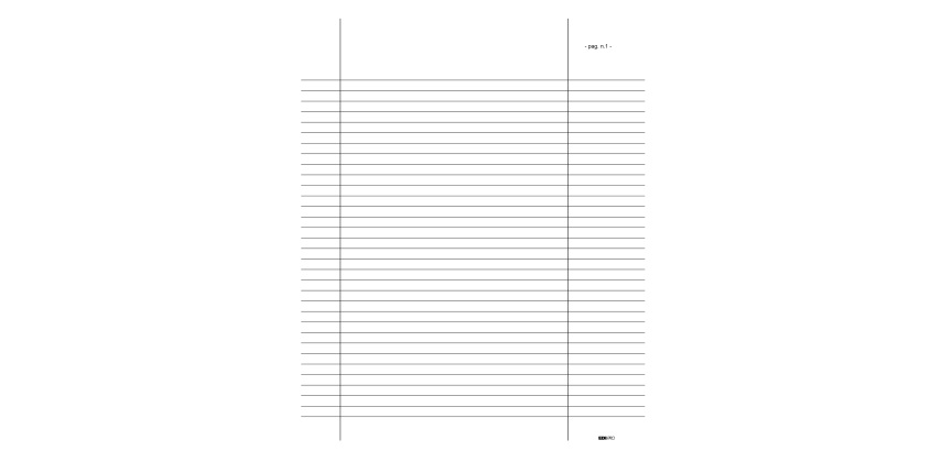 Registro verbale assemblea - 31 x 24,5 - 92pg - numerate - Edipro