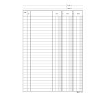 Registro dare/avere/saldo - 24 x 17cm - 100 fogli - Edipro