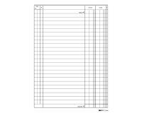 Registro cassa entrate/uscite - 24 x 17cm - 100 fogli - Edipro