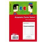 Blocco acquisto valori bollati - 50/50 fogli autoricalcanti - 23 x 15cm - Edipro