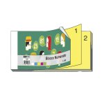 Blocco numerato 1/100 - matrice+figlia - monocolore - 13 x 6 cm - Edipro