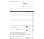 Blocco ricevute sanitarie numerate - 50/50 fogli autoricalcanti - 23 x 15cm - Edipro