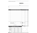 Blocco ricevute sanitarie numerate - 50/50 fogli autoricalcanti - 23 x 15cm - Edipro