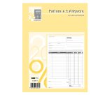Blocco fatture 3 aliquota Iva - 50 fogli 2 copie autoricalcanti - 29,7 x 21cm - Edipro