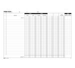 Blocco prima nota cassa/banca - 50/50 fogli autoricalcanti - 22 x 30cm - Edipro