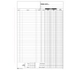 Blocco prima nota cassa entrate/uscite/Iva - 50/50 fogli autoricalcanti - 31 x 21cm - Edipro